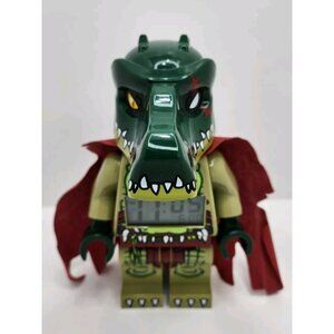 Lego Chima Cragger Alarm Clock with Back lit LCD Display Crocodile Working